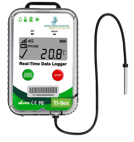 TI-9ex 4G Temperature Sensor with additional External Probe